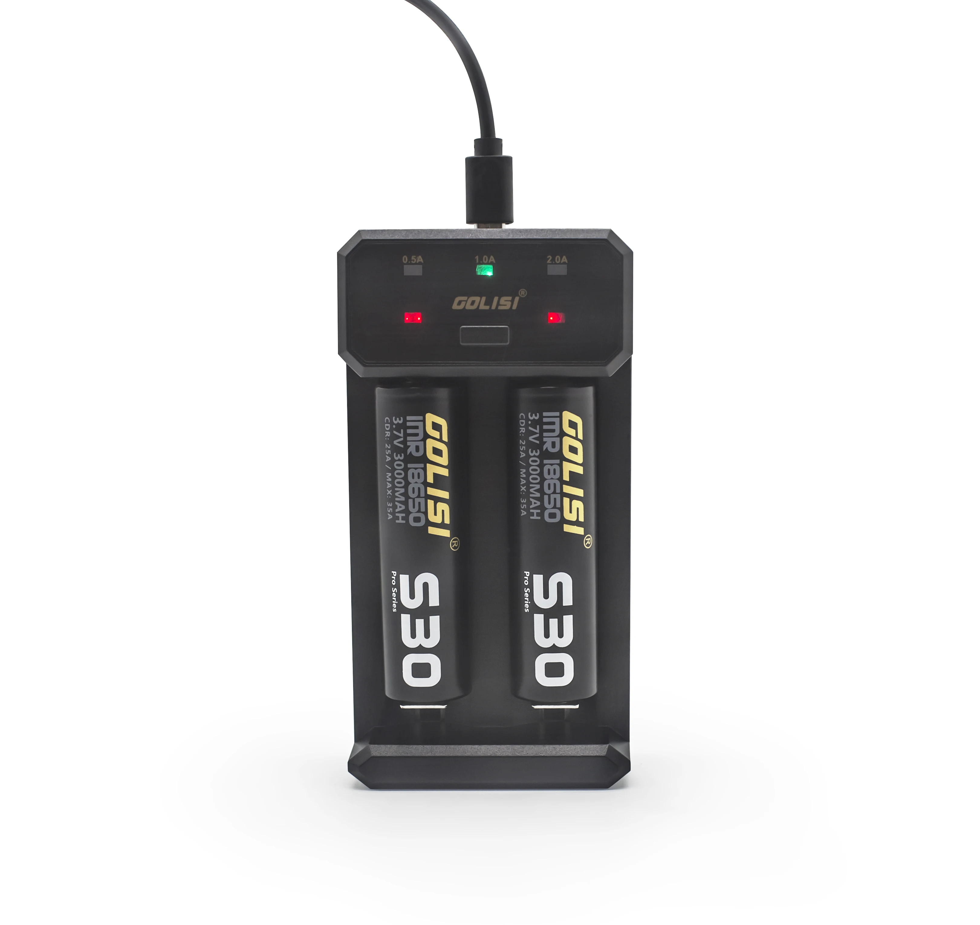 Оригинальное умное USB зарядное устройство Golisi L2 2A Быстрая зарядка 2 слота для