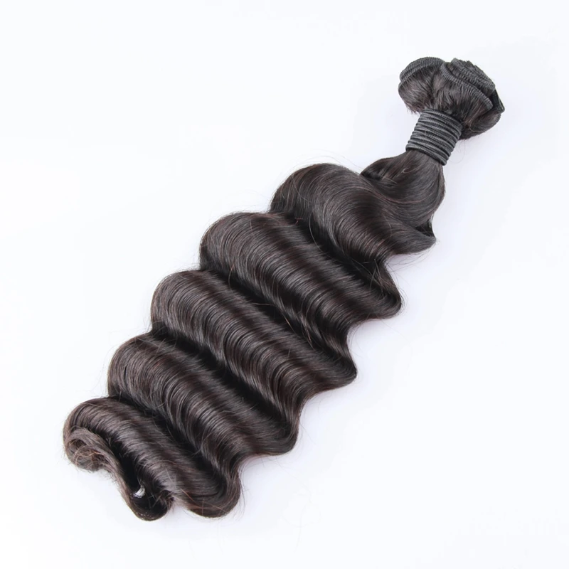 Hot Beauty Hair Brazilian Weave Bundles Funmi Double Drawn Remy 100% Human Ocean Wave Curly Extension | Шиньоны и парики