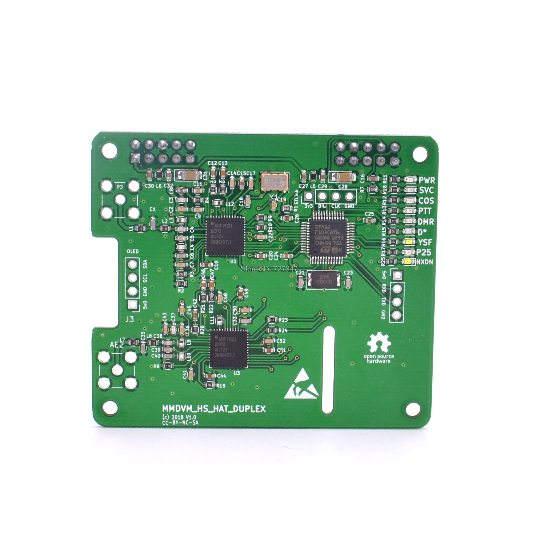 Новый MMDVM дуплекс hotspot Поддержка P25 DMR YSF NXDN слот 1 + 2 для Raspberry pi|Детали и аксессуары|