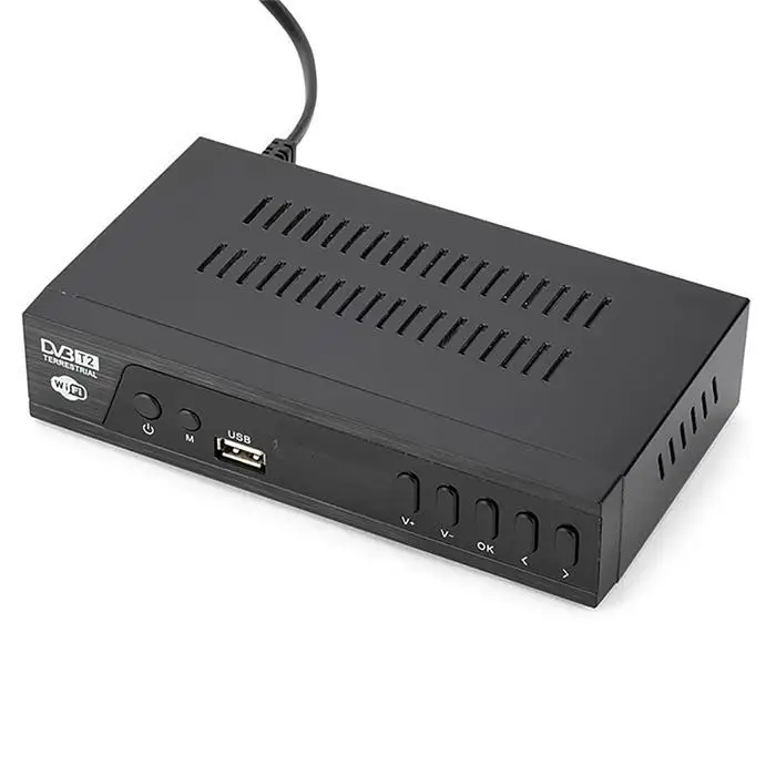 HD 1080 P Smart поддержка ТВ коробок DVB T2 H.264 MPEG 4/2 английский мощный и высокоэффективный