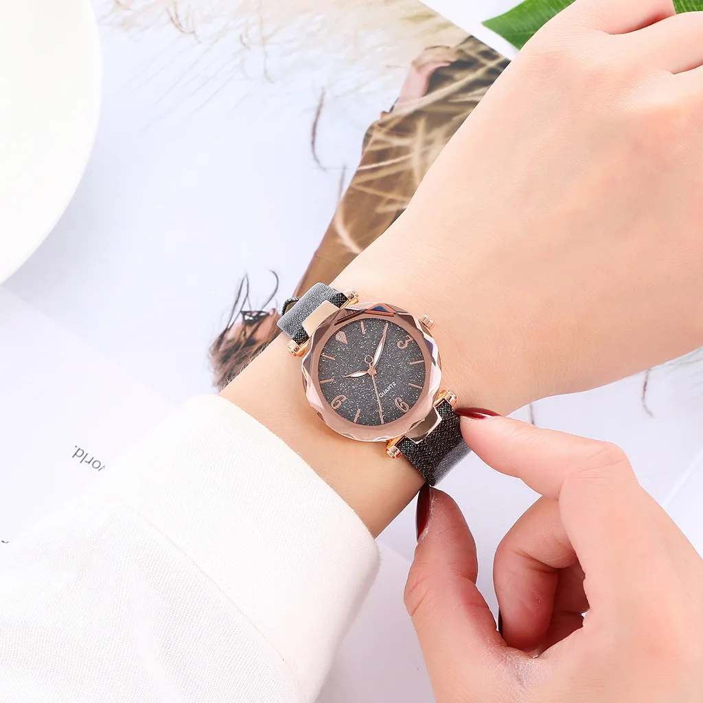 Женские наручные часы Relogio Feminino Reloj Mujer элегантные розовые розового цвета 2019 |