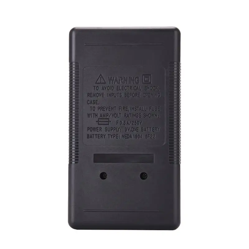 DT 830B Мини цифровой мультиметр с зуммером Напряжение Ампер метр тестовый зонд AC/DC