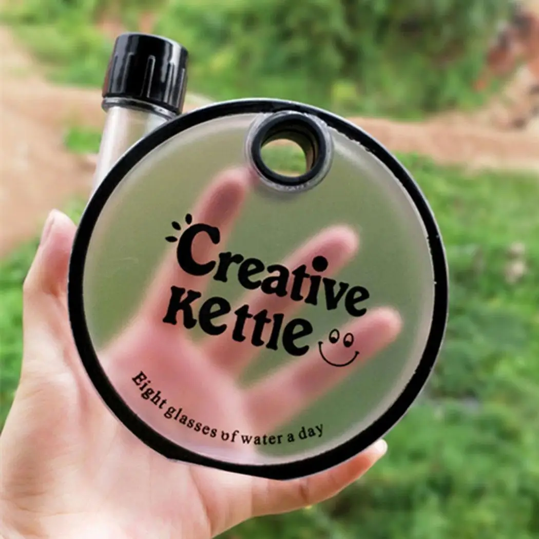 Форма улитки портативная Питьевая бутылка для воды дома спорта улицы офиса