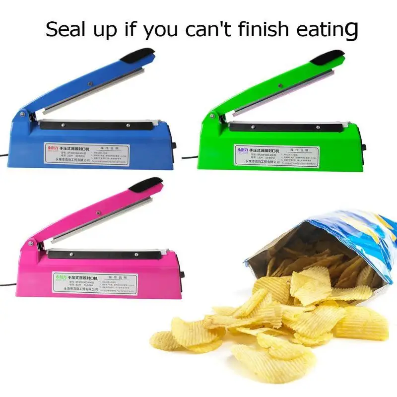 Еда упаковщик упаковочная прибор сварочная машина 8 скоростей 2 мм ручной