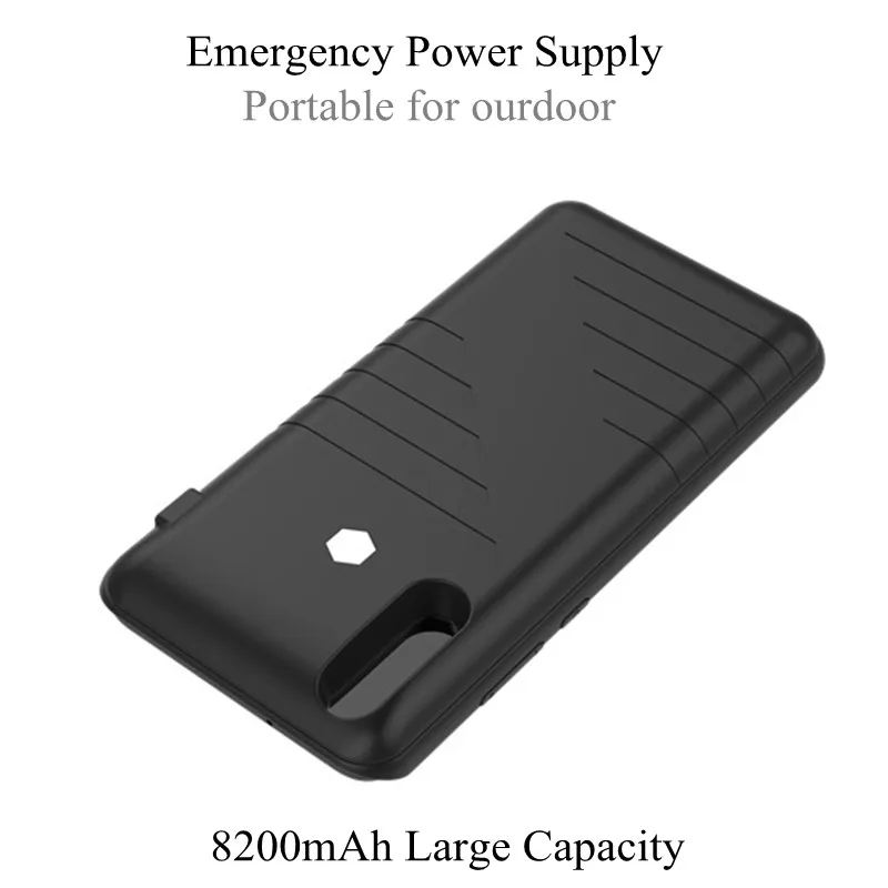 8200 mAh большой Ёмкость резервного копирования Мощность банковская карта чехол для