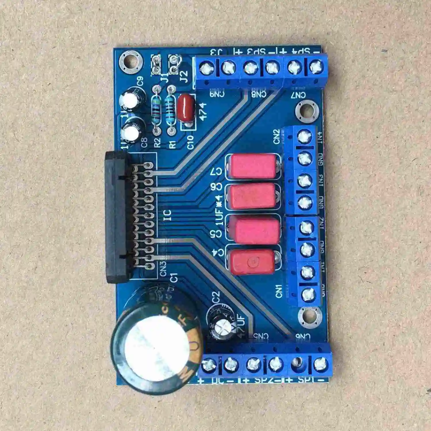 Топ DC 12V TDA7388 четыре канала 4x41 W Аудио Усилитель мощности доска BTL PC Автомобильный