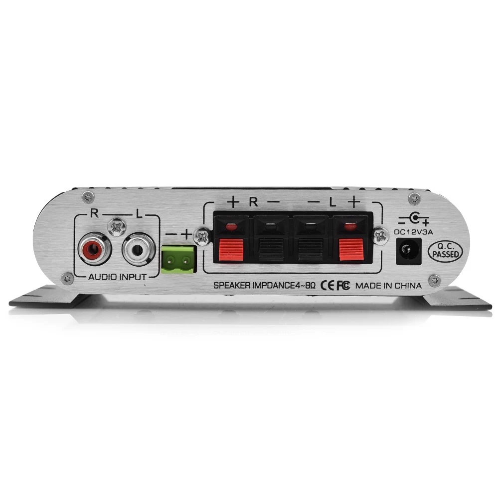 Фирменный новый мини усилитель SOONHUA HiFi 2 1 стерео Бас Автомобильная Колонка