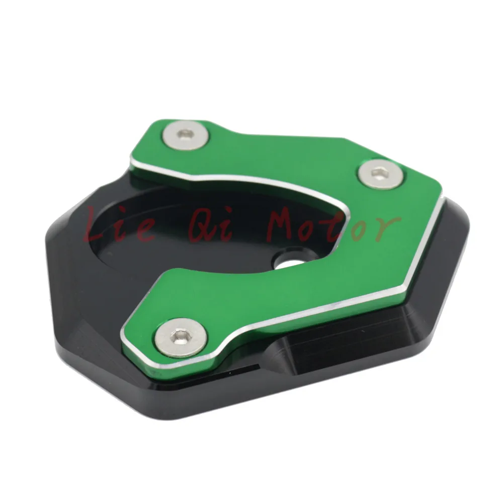 CNC мотоцикл подножка боковая подставка удлинитель опорная пластина для KAWASAKI NINJA