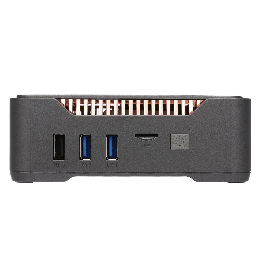 Смарт ТВ бокс AK3V Windows 10 Mini PC 6G/64G J3455 чип двойной WiFi Bluetooth 4 1 4K медиаплеер USB3.0 2.5in SATA SSD