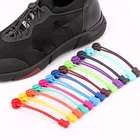 1 шт., круглые латексные шнурки для кроссовок унисекс, эластичные шнурки для обуви разных цветов для мужчин и женщин