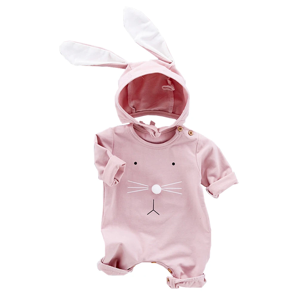 2 предмета пасхальный комбинезон для маленьких мальчиков и девочек Милый