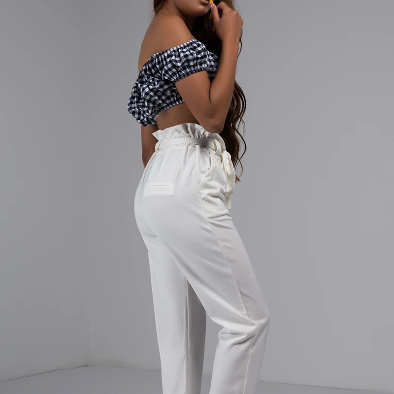 Акира женские мягкие трикотажные высокая талия мягкая сумка галстук ремень