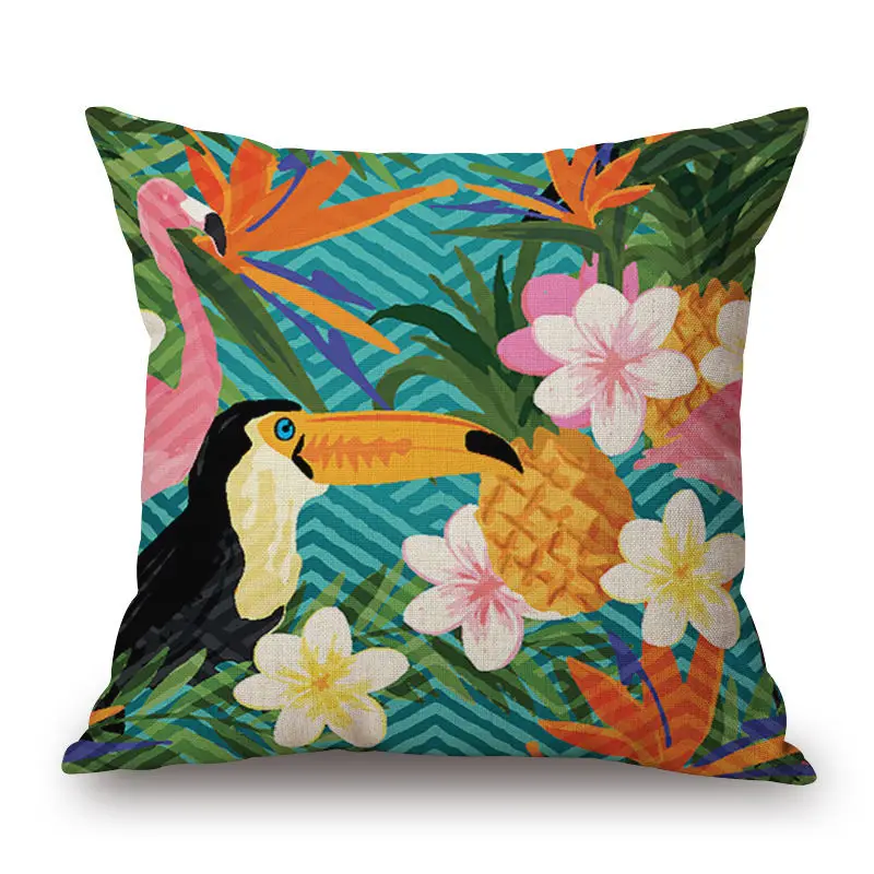 18 &quotДомашняя хлопковая льняная комната подарки односторонняя печать наволочка