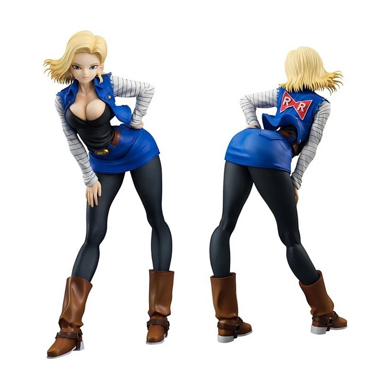 Мяч Z фигура 20 см Android 18 лазурит сексуальные Душ ПВХ фигурка новой коллекции