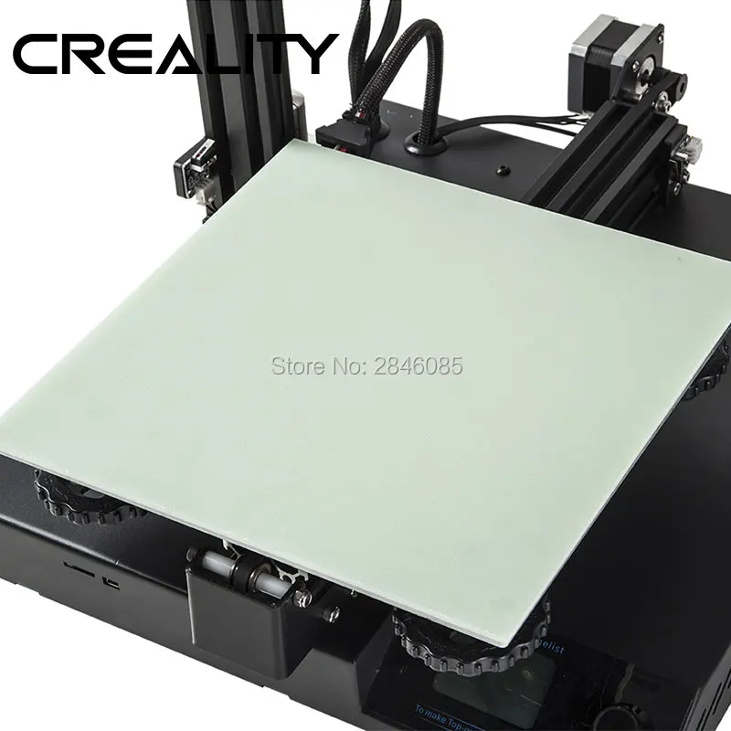 CREALITY 3D Съемная Платформа с подогревом кровать стекловолокно пластина для Ende 3 Ender