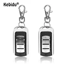 Пульт дистанционного управления kebidu, универсальный беспроводной брелок для дверей гаража, 433 МГц, 4 клавиши