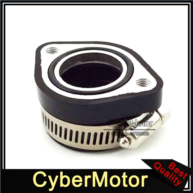 Впускной Mainfold адаптер резиновый фланец трубы для Mikuni VM24 Keihin PE24 PE26 PE28 OKO карбюратор