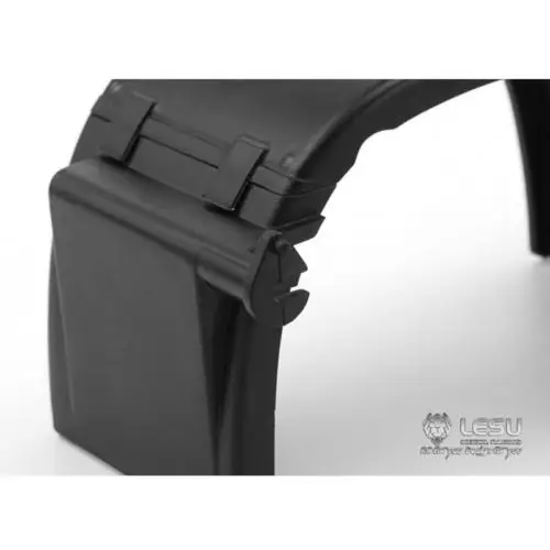 LESU 1/14 набор Человек 3 оси брызговик для грузовика Трактор модель ABS RC DIY Тамия