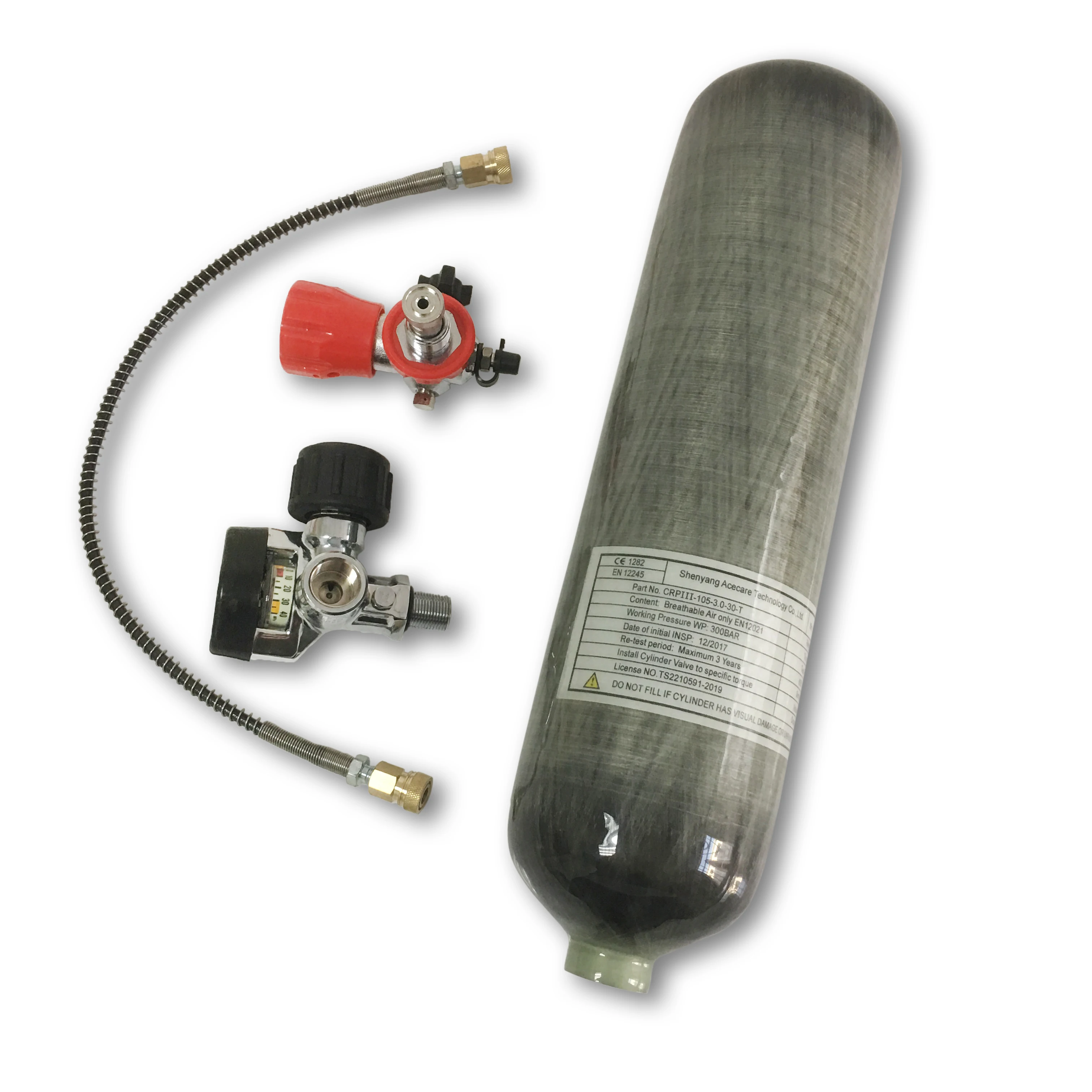 Мини цилиндр AC103301 3L CE 300Bar для дайвинга Pcp Airforce Condor быстроразъемный муфта мини