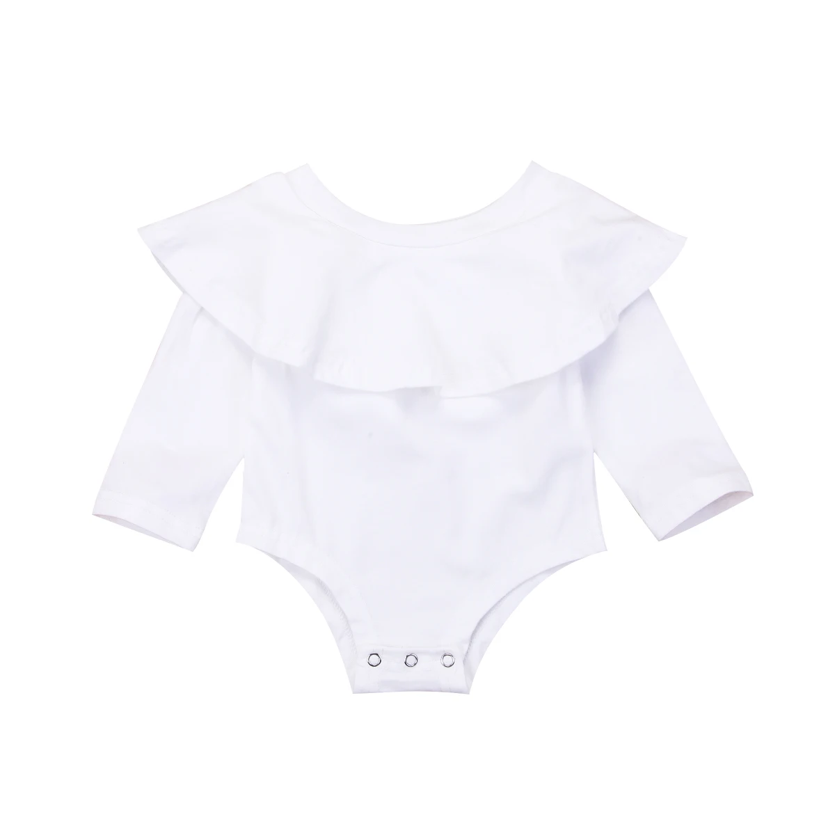 Baby Girls Romper Long Sleeve Off Shoulder Floral Jumpsuit Outfits Fashion Clothing 0-24m |