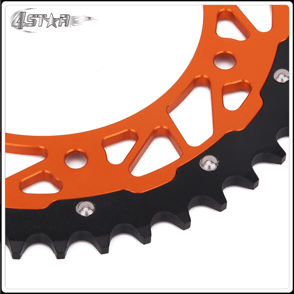 Задняя звездочка цепи для мотоцикла CNC 42 45 48 50 52 T KTM EXC SX SXF SXS SMR XC XCF XCW XCFW 125 150 250 350 450