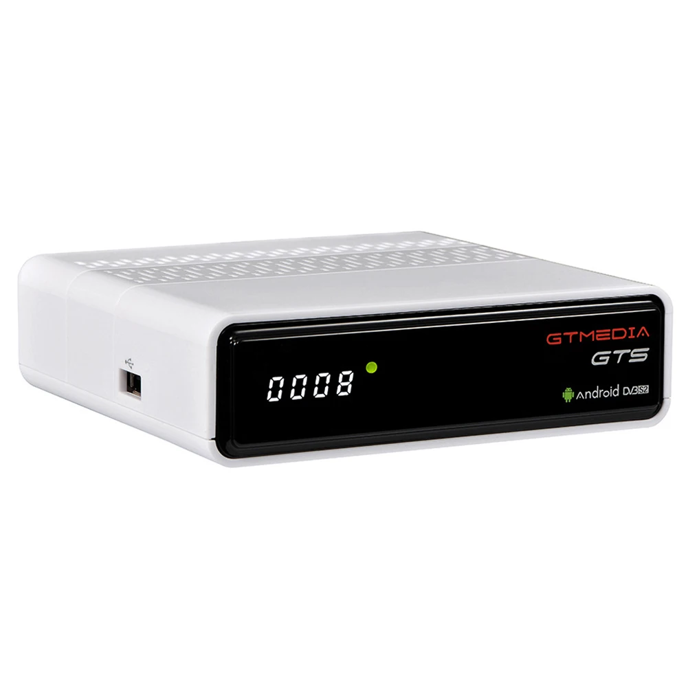 FULL-CCCAM IPTV GTMEDIA GTS спутниковый ресивер Android6.0 ТВ-бокс + DVB-S/S2 Смарт ТВ-приставка