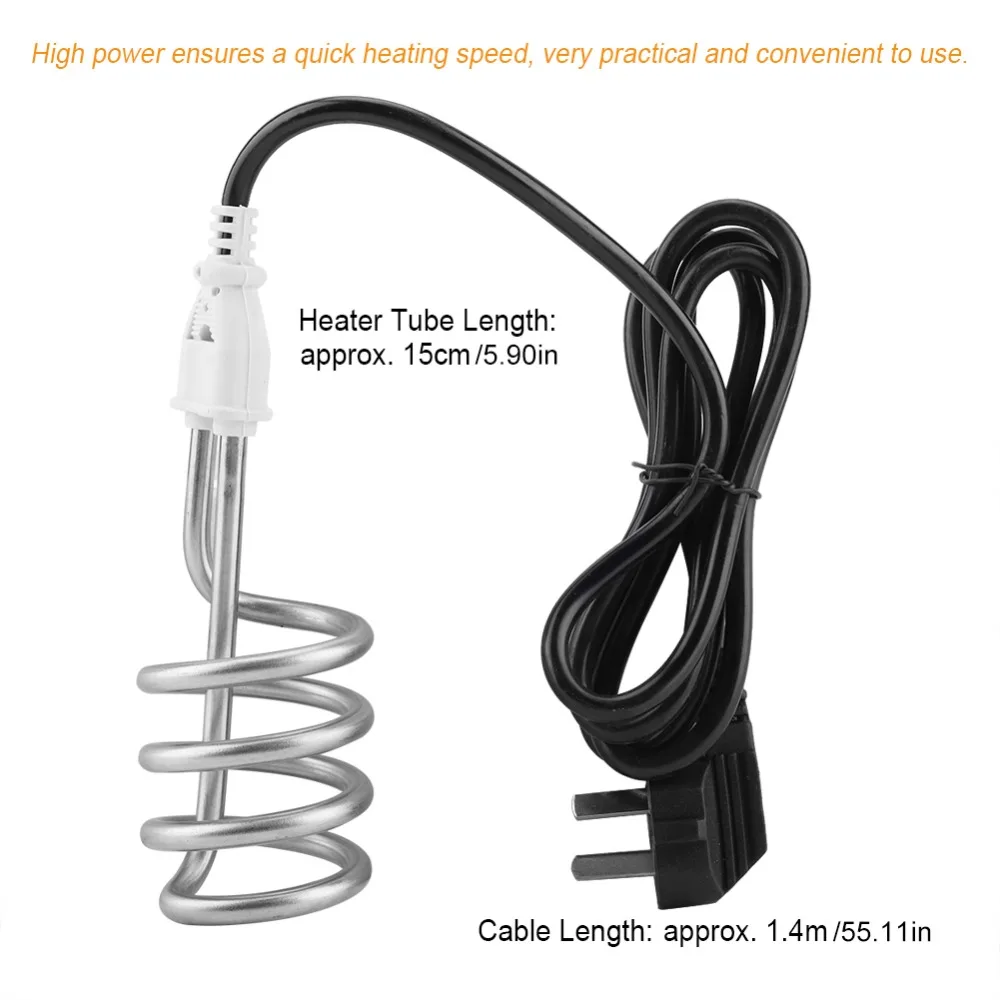 Горячий портативный Электрический погружной нагреватель бойлер спиральная