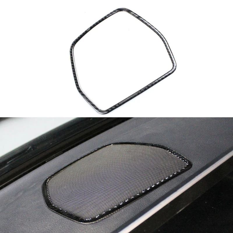 

Real Carbon Fiber Front Center Speaker Grill Mask Cover Cover Trim For Mercedes Benz GLC C W205 X253 C200 C300