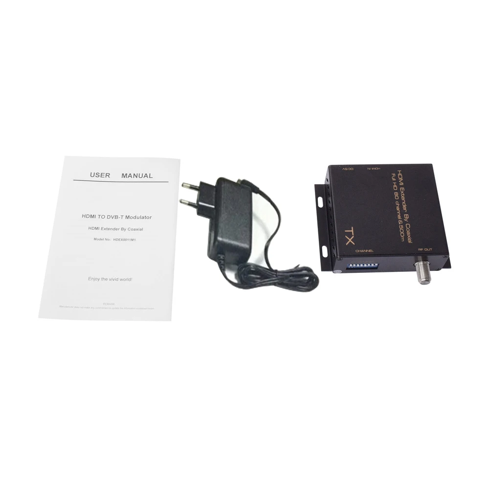 Hdmi Dvb-T Modulator Convert Extender Signal To Digital Tv Receiver Support Rf Output Eu Pl | Электроника