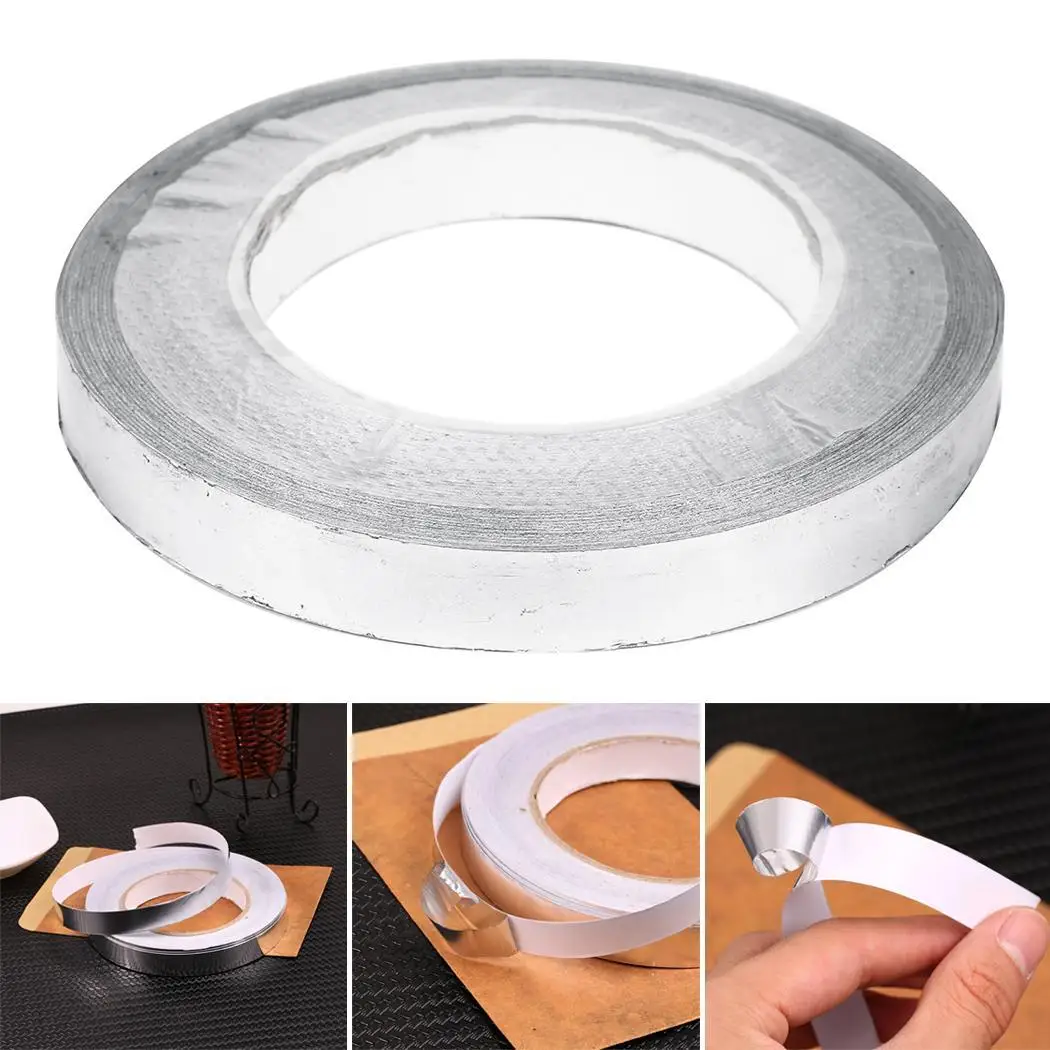 6inch Sealing Aluminium Repairs Heating Foil Duct 158inch Silver 0 5cm 1 Roll 400cm Tape Adhesive | Обустройство дома