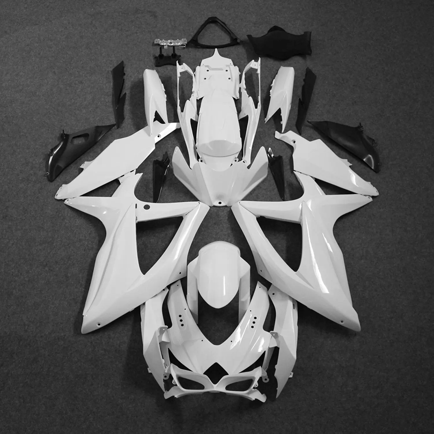Мотоцикл Неокрашенный обтекатель комплект для Suzuki GSX R 600 750 GSXR600 GSXR750 2008 2010 2009 GSXR