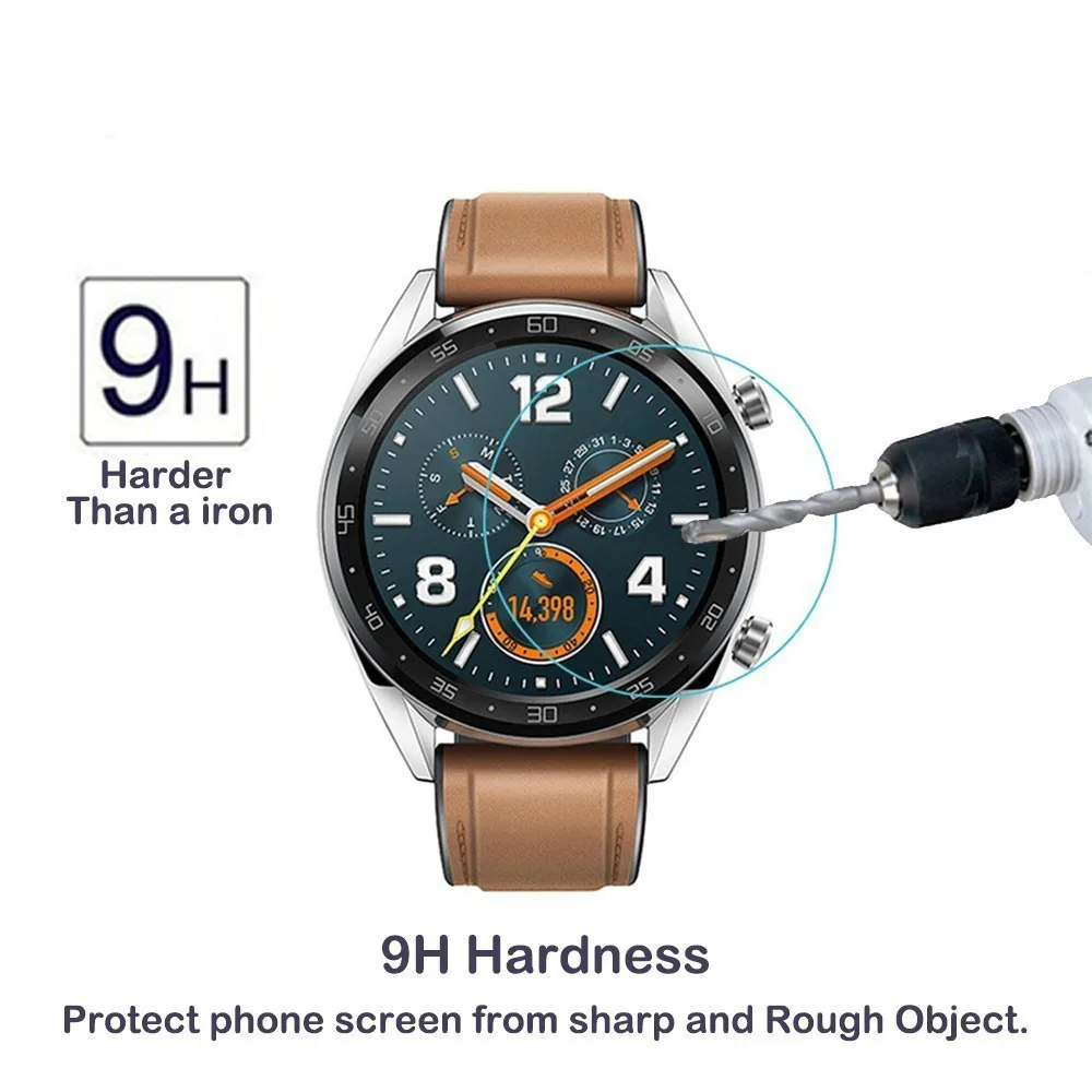 2 шт. для Huawei Watch GT Gt закаленное стекло Защита экрана 9H 2.5D защитная пленка защита от