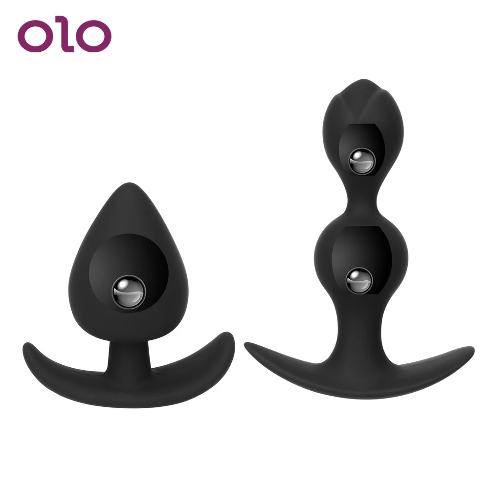 OLO Anal Plug Butt Beads for Beginner Erotic Prostate Massager Sex Toys Women Men G-spot Massage | Красота и здоровье