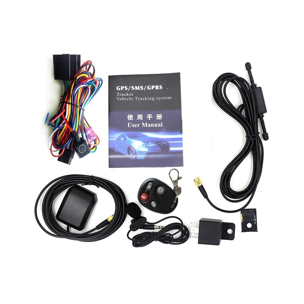 TK103B gps sms GPRS Автомобильный трекер транспортных средств локатор Противоугонная