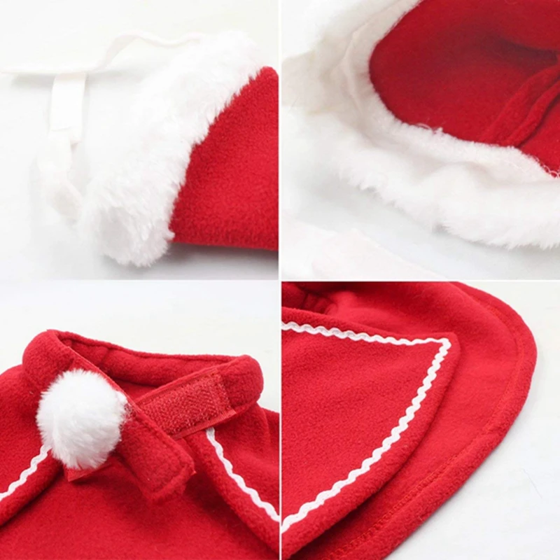 New-Cat Santa Hat Christmas Halloween Costumes | Дом и сад