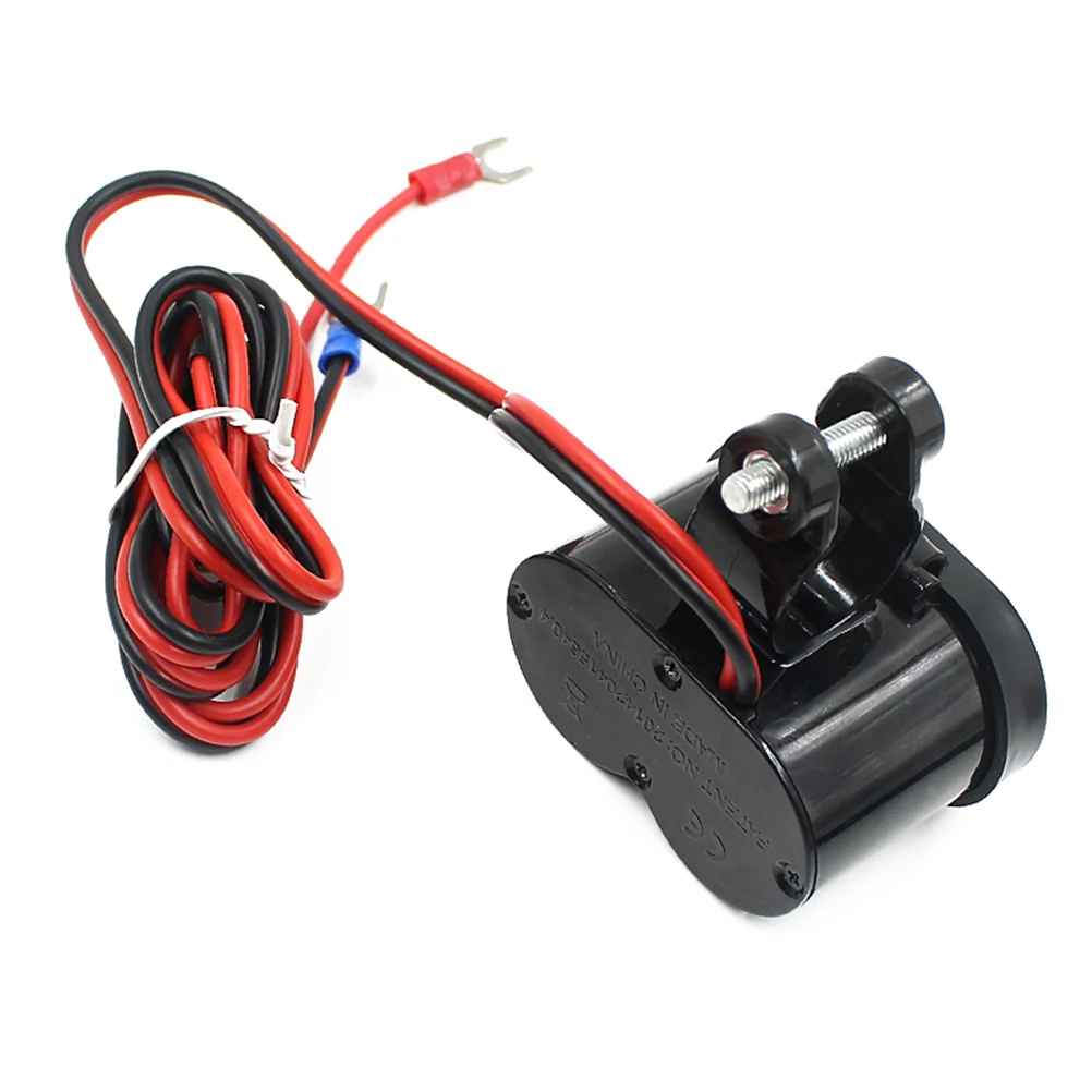 12 24V мотоцикл USB порт питания прикуривателя Зарядное устройство для мобильного
