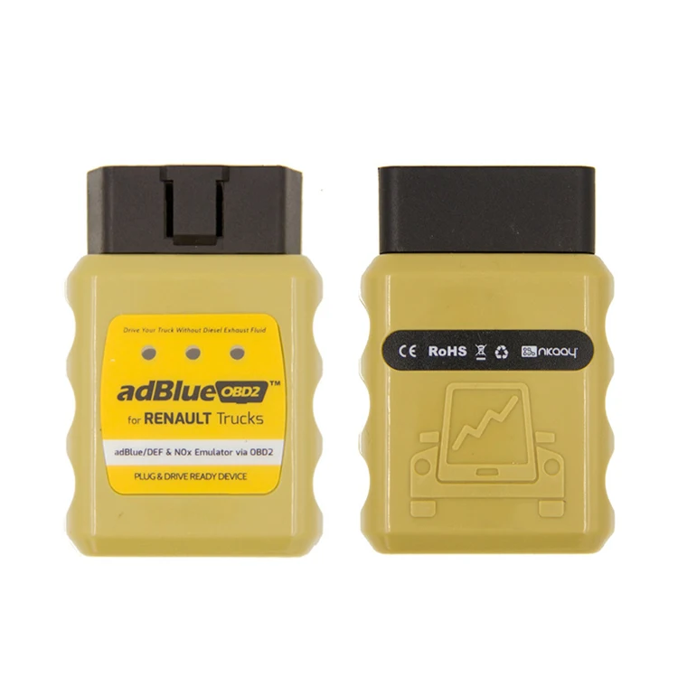 Adblueobd2 для Renault Trucks Adblue Эмулятор Nox эмулятор через Obd2 разъем и привод готовое