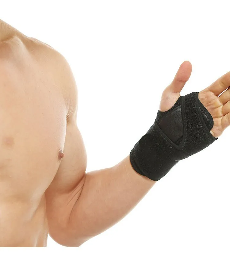 Новый Съемный Защитный Браслет со стальной пластиной регулируемый