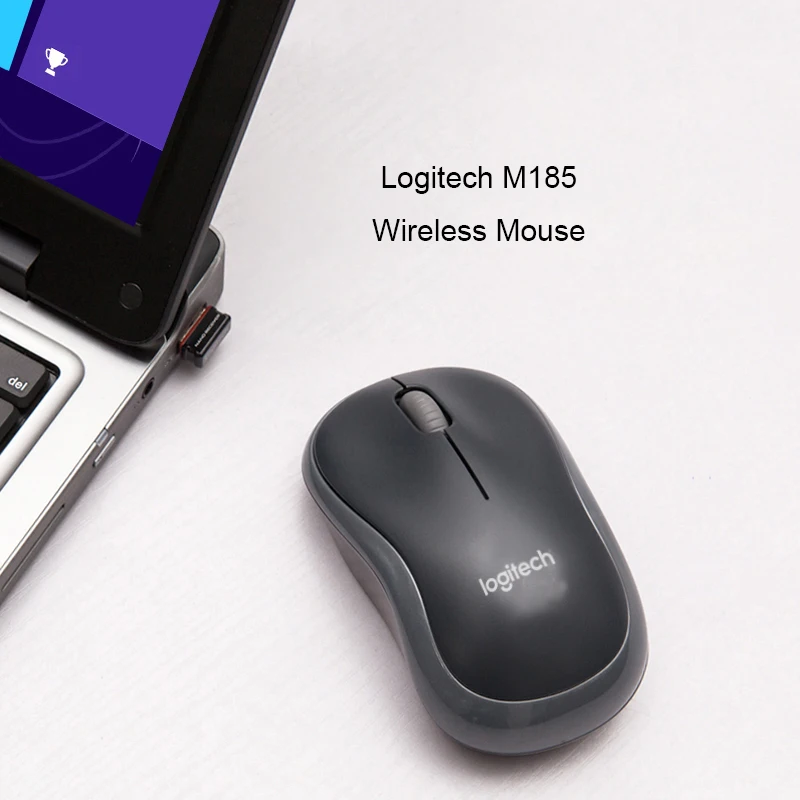 Мышь Logitech M185 Беспроводная 1000 точек/дюйм Usb | Компьютеры и офис
