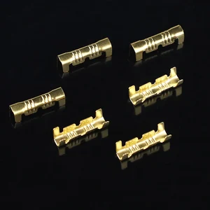100pcslot 453 U-shaped terminal tab cold inserts connectors cold terminal small teeth fascia terminal,0.5-1.5mm2