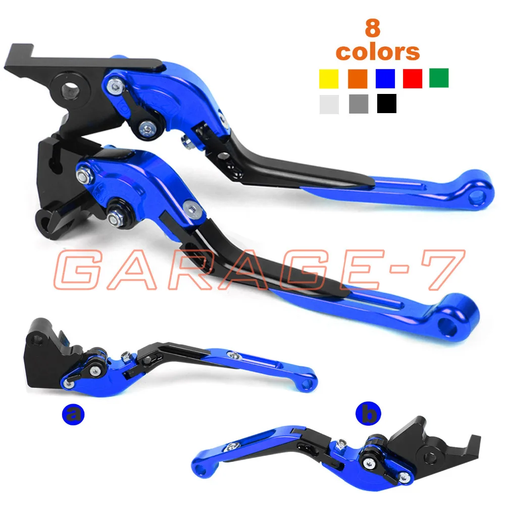 

CNC Levers For YAMAHA XV1000 Virago XT660 XT660R/X XT600E XT350 TW125 XS1100 Adjust Folding Extendable Brake Clutch Lever