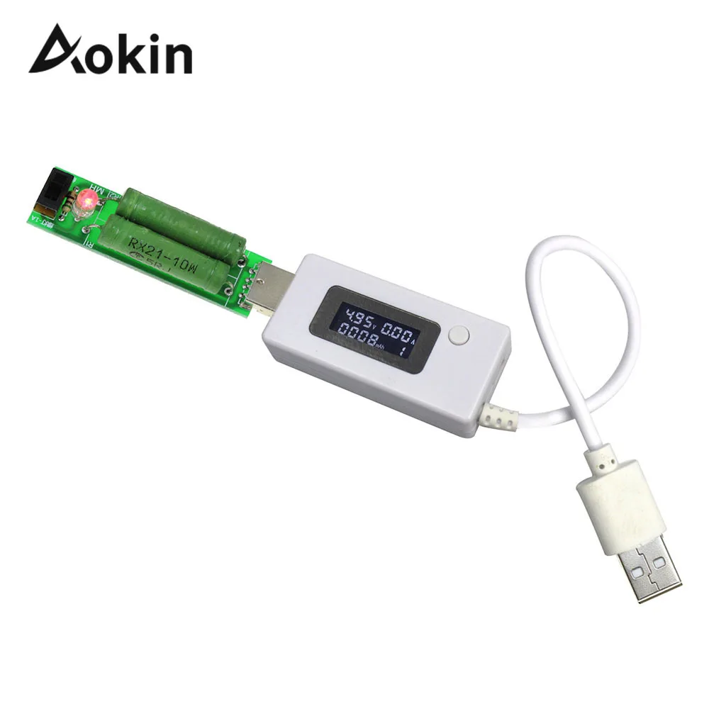 ЖК дисплей Micro Usb зарядное устройство емкость аккумулятора Тестер Напряжения