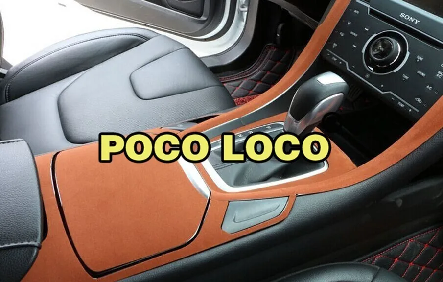 

Brown Suede Vinyl Car Furniture Wrap Self Adhesive Decal