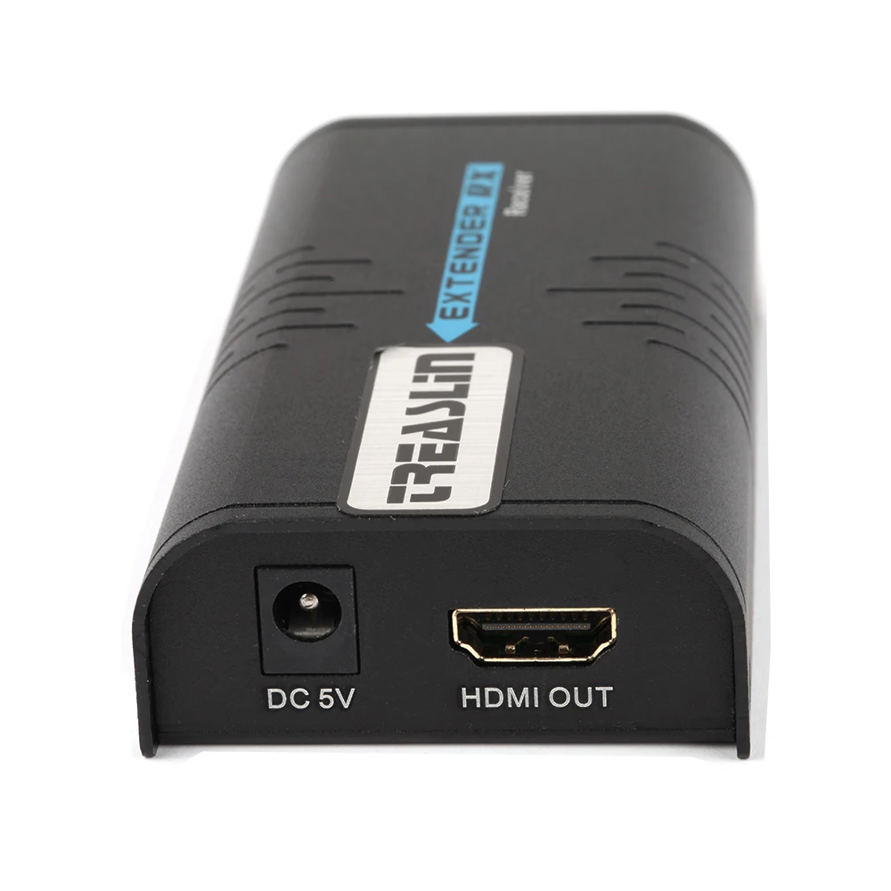 TreasLin 120 м HDMI Extender 1080P hdmi передатчик и приемник по TCP/IP один Cat5e Cat6 сетевой кабель