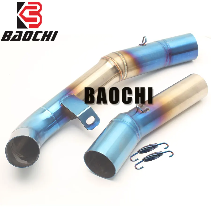 Мотоцикл выхлопной адаптер подключения соединительной трубы средней для Kawasaki