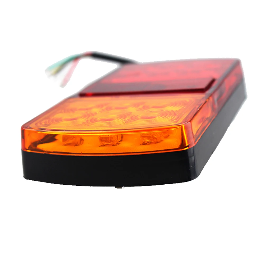 2 шт. 12 LED 10 30V боковые габаритные огни Arc индикаторные лампы для грузовика трейлера