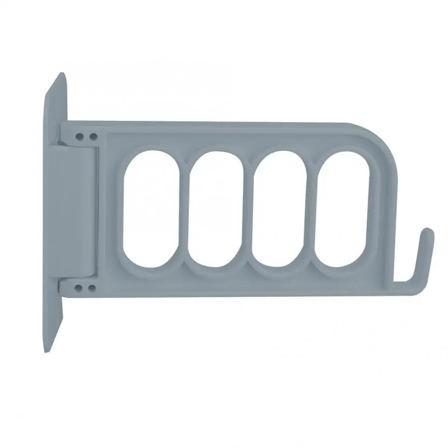 Вешалка для одежды с 4 отверстиями настенная сушилка самоклеющаяся вешалка белья