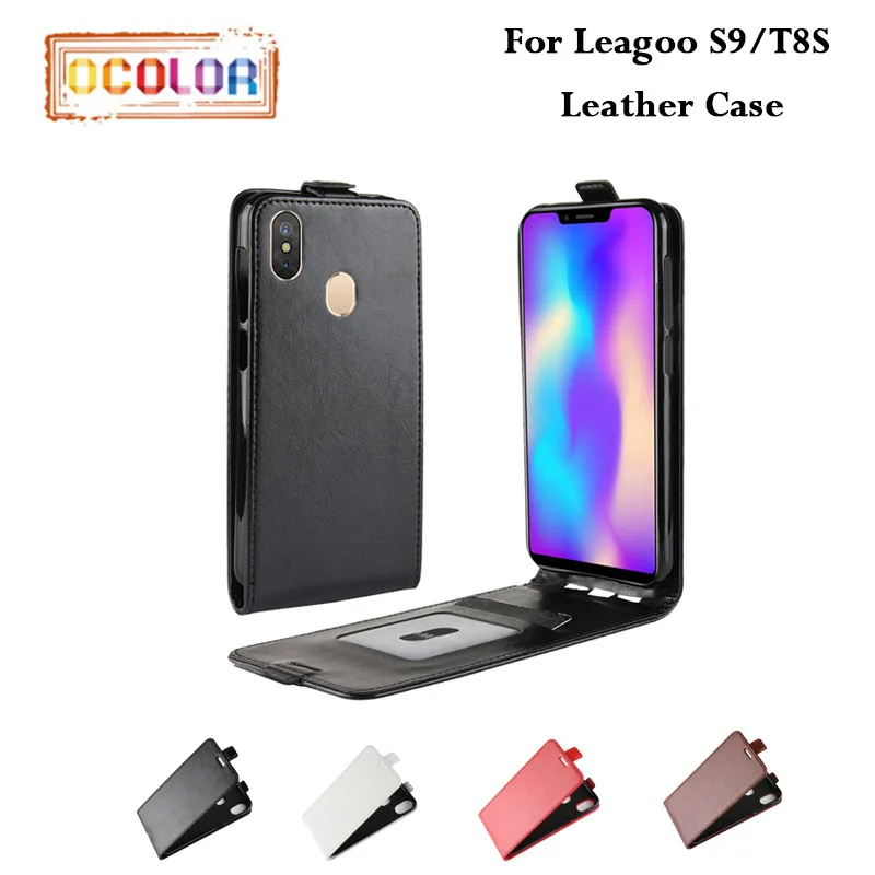 Ocolor для Leagoo S9 Filp из искусственной кожи чехол Обложка кредитных держатель карт