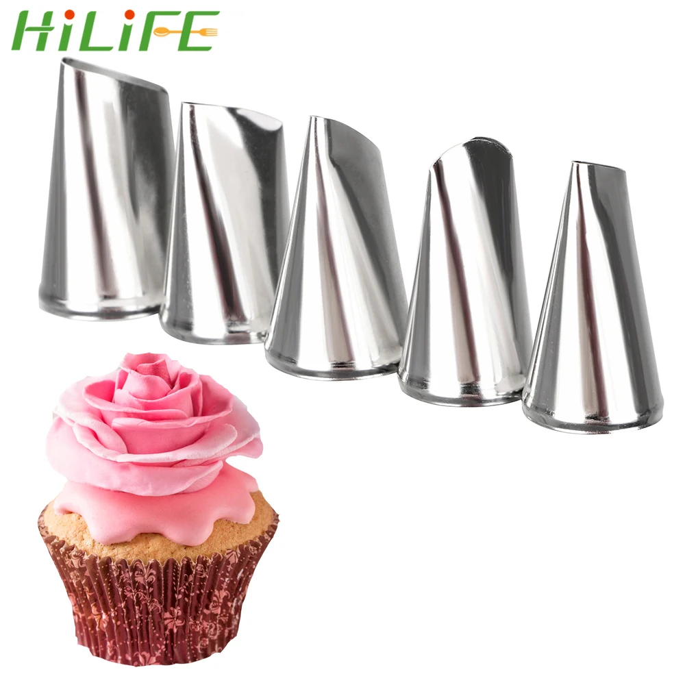 HILIFE 5 шт./компл. Кондитерские насадки для глазировки сделай сам украшение торта