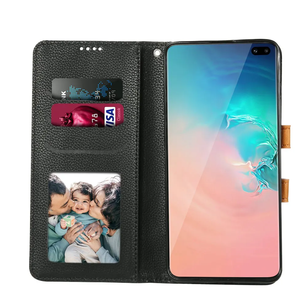 Чехол CASEIER с отделением для карт сумки Samsung Note 8 9 S8 S9 S10 E Plus S7 Edge кожаный чехол Galaxy A7